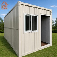 Maison conteneur pliable sur mesure de 20 pieds à installation rapide, préfabriquée et modulaire pour habitation, bureau ou jardin