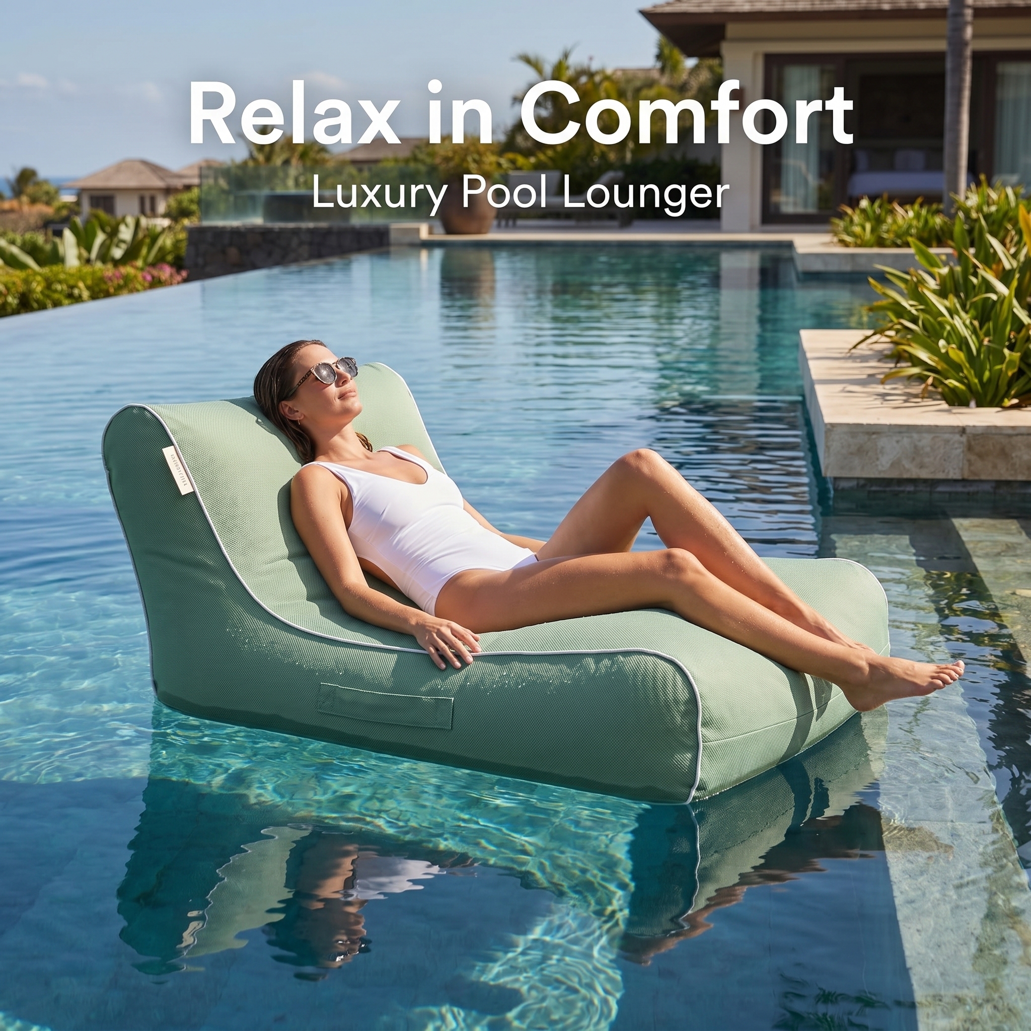Accessoire été Piscine Hamac Aquatique ACQUABOSS Vert - Chaise Longue Gonflable Piscine Et Plage - Avec Panier à Boissons Et Pochette Étanche Flotteur Piscine ACQUABOSS Accessoire été Piscine Hamac Aquatique ACQUABOSS Vert - Chaise Longue Gonflable Piscine Et Plage - Avec Panier à Boissons Et Pochette Étanche Flotteur Piscine ACQUABOSS