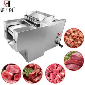 Nueva Máquina Comercial para Cortar Carne Congelada, Máquina para Cortar <span class=keywords><strong>Pollo</strong></span> en Cubos, Totalmente Automática, 600-750 Kilogramos/hora, 220V/380V - Product Image 1