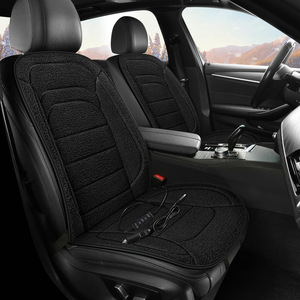 Nouvelle Arrivée Tendance Housse de <span class=keywords><strong>Siège</strong></span> Avant Chauffante 12V en Velours pour Voiture X5 Série 7 Utilisation Hivernale pour Classe S Classe E X6 CR-V Polyester - Product Image 5