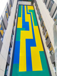 INOLP piste de tartan tous temps EPDM aire de jeux en caoutchouc athlétique course/Jogging Surface sol sportif CN/GUA - Product Image 3