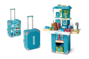 Juego de Veterinario Portátil MILI TOYS para Niños, Estación de Peluquería Veterinaria, Juguete Educativo de Plástico para Niños y Niñas - Product Image 3