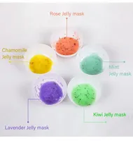 Masque facial en poudre peel-off hydratant, blanchissant et anti-rides à la gelée naturelle, 14 saveurs, 650g