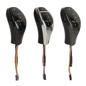 モーターLEDギアシフトノブ (左) BMW 1/3/5/X1/X3/X5/Z4シリーズE81 E82 E87 E89 E46 E90 E91 E93 E60 PRE-L E84PRE-L用 - Product Image 1