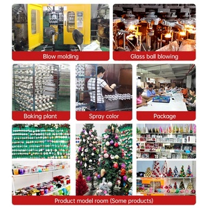 <span class=keywords><strong>Boule</strong></span> de Noël personnalisée et ornements d'arbre peint à la main arbre de Noël pendentif <span class=keywords><strong>boule</strong></span> et neige à l'intérieur boîte-cadeau en verre pour décorations de vacances - Product Image 6