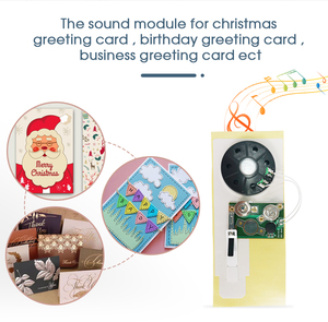 Módulos de Sonido para Tarjetas de Felicitación de Cumpleaños OEM, Chips de Sonido con Música de Cumpleaños Pregrabada para Tarjetas de Felicitación con Luces LED Intermitentes - Product Image 4