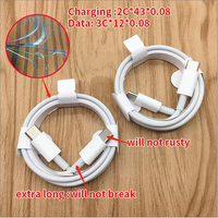 Câble de Charge Rapide USB C PD 1M 2M 3M en Gros d'Usine, Câble de Données Micro Type C vers USB A avec Boîte pour Téléphone et Tablette