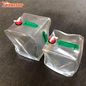 Récipient d'eau pliable portable en plastique sans BPA, léger, 5 litres, 10 litres, 20 litres, <span class=keywords><strong>avec</strong></span> <span class=keywords><strong>robinet</strong></span> - Product Image 2