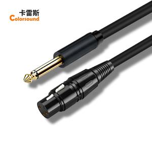 Câble audio de bonne qualité OEM ODM TS Mono 6,35 mm <span class=keywords><strong>Prise</strong></span> vers XLR <span class=keywords><strong>Jack</strong></span> Femelle Câble de microphone Adaptateur de convertisseur de guitare - Product Image 2