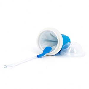 Quick-frozen Eco-friendly Double Layer Silicone Slushy Ice <b>Cream</b> <b>Maker</b> Squeeze Novelty Slush Cooling Cup - Product Image 6
