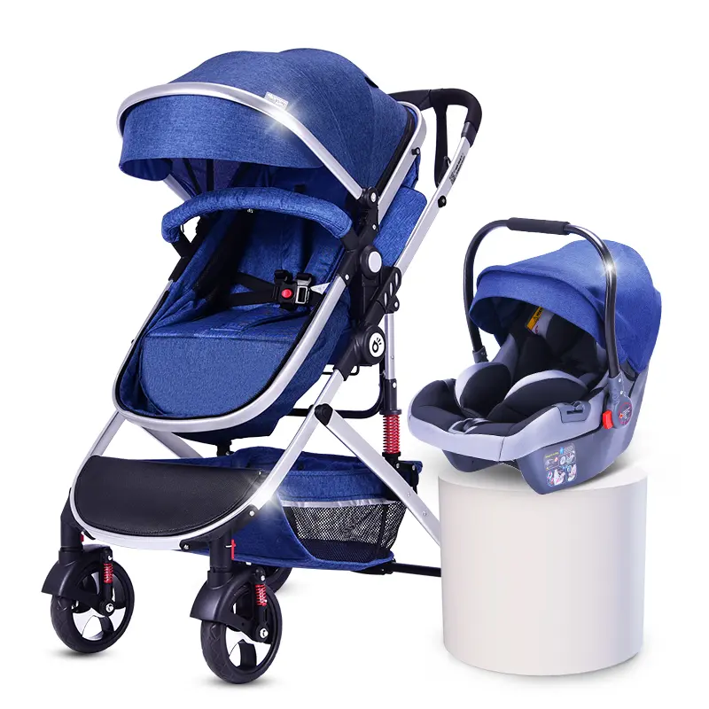 Träger Großhandel Puppe Kinderwagen Kinderwagen Reises ystem OEM Europäischer Luxus Kinderwagen 3-in-1