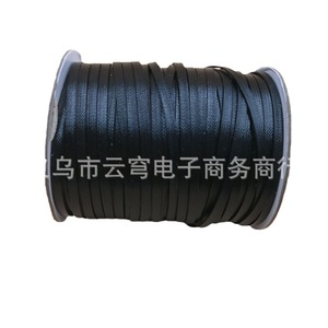 Fil ciré coréen 4 mm, cordon ciré plat pour bracelets et colliers - Product Image 5
