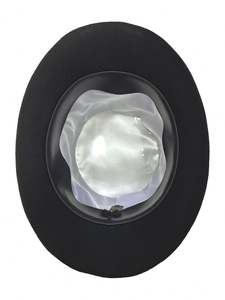 R189 หมวกทรงสูงสไตล์วินเทจแฟชั่นสตรีทสตีมพังก์ร็อก ทำจากขนสัตว์แท้ 100% สำหรับทุกเพศ ปรับขนาดได้ เหมาะสำหรับงานปาร์ตี้ - Product Image 4