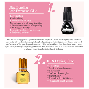 Keo Nối Dài Mi, Keo Nối Mi Chắc Khỏe, Dùng Cho Mi Bán Vĩnh Viễn, Làm Khô Nhanh, Keo Nối Mi Mạnh - Product Image 3