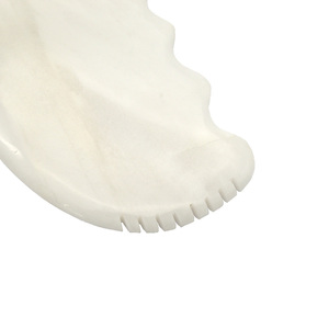 2025 Hot Sale White <strong>Jade</strong> Gua Sha Board Muscle Relaxation &amp; Anti-Aging Facial Massage Tool Natural <strong>Stone</strong> Scraping - Product Image 5