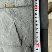 Revêtement mural en PU résistant à l'humidité, stable aux UV, surface texturée poreuse, plaque décorative pour intérieur et extérieur, fournisseur d'usine pour centres commerciaux et résidences
