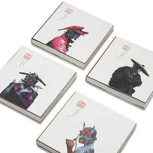 ورق صغير محمول أنيق A5 بتصميم مطبوع 60 ورقة مع خياطة وتجليد حراري - Product Image 1