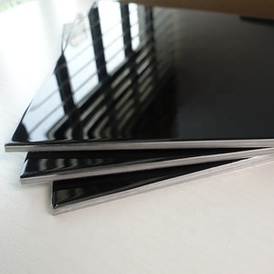 Thời tiết kháng hai mặt cao bóng đen 5mm <span class=keywords><strong>ABS</strong></span> tấm nhựa Hội Đồng Quản trị với Carbon phim cắt dịch vụ tùy chỉnh kích thước - Product Image 1