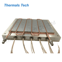 Plaque froide liquide avec base de dissipateur thermique refroidie à l'eau pour module thermoélectrique Peltier