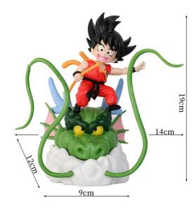 3スタイルのアニメドラゴンDBZスーパーサイヤ人の息子悟空とシェンロンチャイルドVer。PVCアクションフィギュア収集可能なモデルおもちゃ人形 - Product Image 3