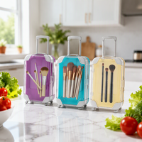Emballage de gloss à lèvres fait main avec logo personnalisé, mini-coffret mignon en plastique ABS recyclable, échantillon gratuit, faible MOQ