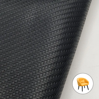 Verschleiß feste PVC-Kohle faser gewebte Muster Kunstleder Günstiger Preis Stuhl Sofa Autos itz