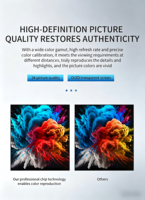 Écran OLED transparent de 30 pouces, moniteur d'affichage numérique, support d'animation, prise en charge du SDK, 120 Hz, 16:9, écran LCD publicitaire de bureau