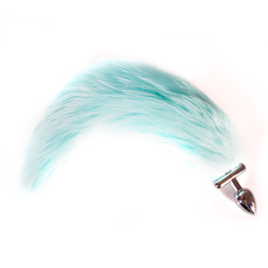 <span class=keywords><strong>Plug</strong></span> <span class=keywords><strong>anal</strong></span> en métal <span class=keywords><strong>3D</strong></span> coloré avec longue queue de renard, jouet sexuel pour hommes - Product Image 1