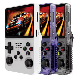 <span class=keywords><strong>Console</strong></span> de jeu portable R36S sur le thème de Mario, résolution d'écran 640x480, batterie 3500mAh, processeur Rockchip RK3326, open source, plus de 15000 jeux - Product Image 2