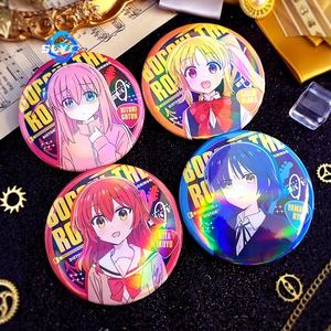 Bocchi the Rock hitori GOTO Yamada ryo ป้ายโลหะเคลือบด้วยเลเซอร์เข็มกลัดอะนิเมะญี่ปุ่นสำหรับสะสมลายการ์ตูน - Product Image 1