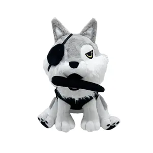 2023 Novo Design Cartoon Dog Plush Jogo Metal Gear Solid Delta Snake Eater Plush Toy