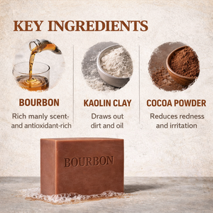 Savon en barre extra large pour homme, marque privée, OEM, savon naturel en gros, parfum bourbon américain, hydratant pour tous les types de peau - Product Image 4