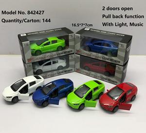 Alloy <strong>Tesla</strong> Diecast <strong>Toys</strong> Model <strong>Car</strong> <strong>Tesla</strong> <strong>Toy</strong> <strong>Car</strong> Push Back Funtion With Music and Light Shantou <strong>Toys</strong> - Product Image 4