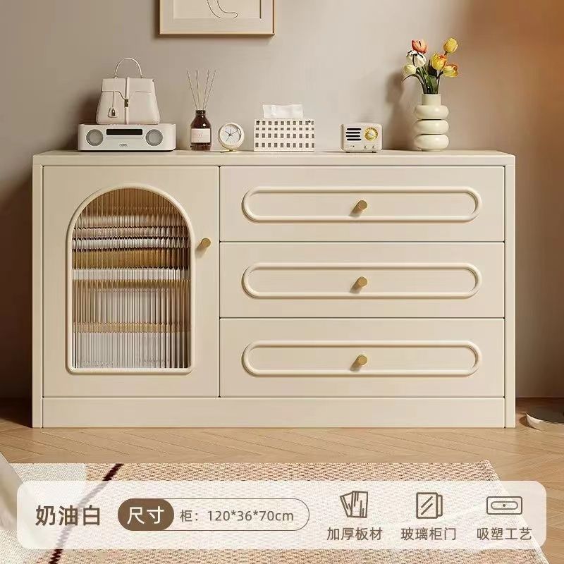 Gabinete individual de 100 cm, mesa de 120 cm [Tablero ecológico de madera maciza] Ensamblaje