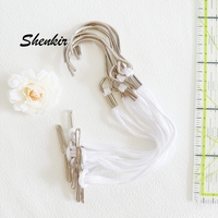 Penjualan Langsung Pabrik Gantungan Pola Multifungsi Bahan Logam Panjang 25cm 12pcs/kantong Model PH-12 Harga Grosir
