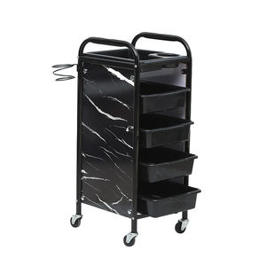 Easy Clean Barber Shop Special Salon <b>Trolleys</b> <b>Tool</b> Cabinet Salon <b>Trolley</b> with Wheels for Salon Furniture Hair Salons - Product Image 2