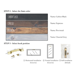 Targa in <span class=keywords><strong>Legno</strong></span> Sostenibile <span class=keywords><strong>10x10</strong></span> Personalizzabile, Insegna Rustica Vintage da Appendere per Cucina e Arredamento Casa - Product Image 5