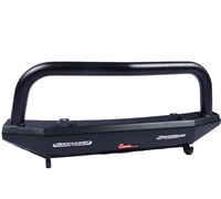 Pare-chocs avant en acier OEM de haute qualité pour Nissan NP300 (2010-2018) Modèle Q08 Finition noire mate Installation facile Garantie 1 an
