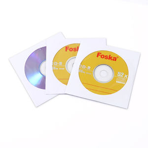FOSKA <span class=keywords><strong>Enveloppe</strong></span> longue durée de taille standard Premium 80GSM Pochettes en papier blanc pour CD ou DVD <span class=keywords><strong>avec</strong></span> fenêtre transparente haute définition - Product Image 1