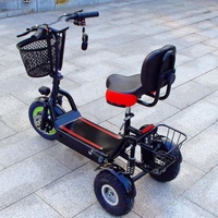 Usine nouveau Tricycle électrique élégant corps ouvert tension CEE approuvé passagers 3 roues Scooter électrique