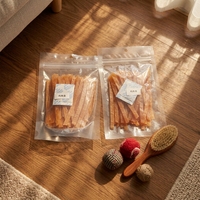 Friandises pour chiens OEM ODM personnalisées en usine, à base de poitrine de poulet, riches en protéines, sans céréales, sans colorants artificiels, à mâcher pour l'entraînement, 2
