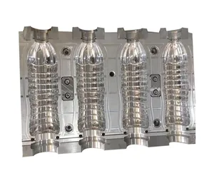 Kunststoff 2 Kavität 500ml 1L 2L Mineral wasser flasche Blasform Haustier form für Haustier flasche