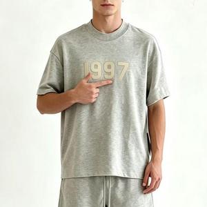 Las camisetas de algodón personalizadas <span class=keywords><strong>Fear</strong></span> 1997 Premium Comfortable son fabricadas por un fabricante personalizado para ventas de exportación directas de fábrica. Dios - Product Image 2
