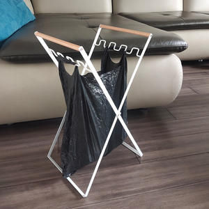 Supporto per cestino pieghevole di alta qualità sacchetto di immondizia in plastica sacchetti per rifiuti Rack per appendere il supporto per Rack - Product Image 3