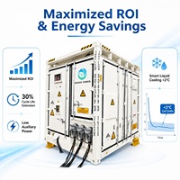 Sistema de Almacenamiento de Energía Solar Inedge Power de 860kW/1.671MWh, Todo en Uno, Refrigerado por Líquido, en Contenedor de 10 pies, BESS 400/800V IEC/CE
