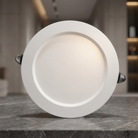 Plafonnier LED anti-éblouissement 5W 9W 12W 18W encastré en fonte SMD TRI CCT 3000K 6000K pour maison, bureau, hôtel, magasin
