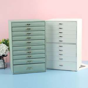 Boîte à bijoux rouge pour emballage cadeau avec paquet de bague WEIMEI en stock - Product Image 2