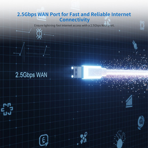 Casing <span class=keywords><strong>WIFI</strong></span> <span class=keywords><strong>Router</strong></span>, casing logam <span class=keywords><strong>WIFI</strong></span> 7 <span class=keywords><strong>Modem</strong></span> OpenWrt dengan 12 buah antena High-Gain Tri-Band 3 * Gigabit LAN port disesuaikan <span class=keywords><strong>Router</strong></span> <span class=keywords><strong>WIFI</strong></span> nirkabel - Product Image 5