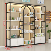 Grande Vente Meuble de Présentation Maquillage Professionnel, Étagère de Présentation pour Salon de Coiffure et Cosmétiques, Idéal pour Magasin