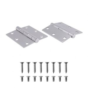 304 Stainless Steel Iron Metal Window Round Corner <b>Spring</b> <b>Door</b> Hinge Flush Hinge for Bathroom and Kitchen Windows - Product Image 5